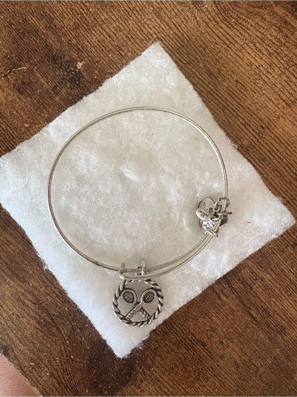 Alex & Ani Tennis Charm Bangle Bracelet - Women's Jewelry